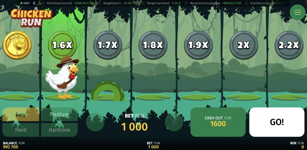 Chicken Run Game